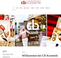 Homepage von cberensen-kosmetik.de