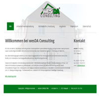 Homepage von wesda.de