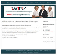 Homepage von wessels-team.de