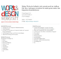 Homepage von wortdesign-werkstatt.de